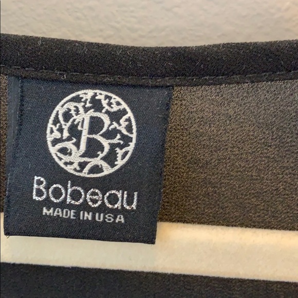 Black and tan Bobeau shirt - Picture 3 of 3